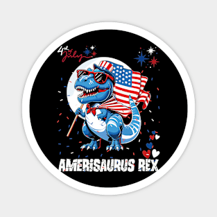 Amerisaurus 4th of July Magnet